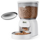 Imipaw Pet Automatic Cat Feeder: 4L Cat Food Dispenser Timed Precise Auto Feeder Programmable 1-6 Meals- Easy To Clean& Dual Power With Desiccant Bag Keeps Food Fresh- Reliable Pet Feeder For Cats