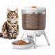 Invengo Automatic Cat Feeder 3L Timed Pet Feeder For Cats & Small Dogs Dual Power Usb & Battery Clear Hopper Easy-Clean Dry Food & Kibble Up To 6 Meals Daily