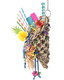 Katumo Bird Toys Parrot Grass Basket And Shredding Foraging For Parakeets Cockatiels Conures Small And Medium Bird Cage Accessories