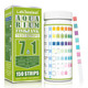 Labbestest Aquarium Test Strips - Aquarium Water Test Kit - 150 Fish Tank Testing Strips For Freshwater - Pond Water Tester Kits - Rapid Accurate Easy To Test Ph Carbonate Hardness And More (7-Way)