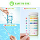 Labbestest Aquarium Test Strips - Aquarium Water Test Kit - 150 Fish Tank Testing Strips For Freshwater - Pond Water Tester Kits - Rapid Accurate Easy To Test Ph Carbonate Hardness And More (7-Way)
