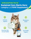 Lamginy Lysine Supplement For Cat Immune Support For Cats With L-Lysine Hci Niacinamide L-Taurine Folic Acid Vitamins Runny Nose Sneezing & Allergy Relief Respiratory Health Eye Function Supplement