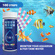 Mighty Care Aquarium Test Strips 7 In 1 For Freshwater 100 Strips Fish Tank Water Testing Kit For Aquarium Pond -Testing Nitrate Nitrite Hardness Chlorine Ph Carbonate Alkalinity Accurate