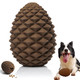 Mitocapy Dog Chew Toys - Pine Cone Treat Dispenser For Pet Medium Large Breeds - Durable Interactive Puzzle Toys For Aggressive Chewers To Relieve Boredom Anxiety Birthday