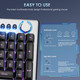 Beastron RGB Backlit Gaming Keyboard with Mouse Combo and Mouse pad, Multimedia Keyboard Knob,Mechanical Feel USB Wired Keyboard for Windows PC Beastron RGB Backlit Gaming Keyboard with Mouse Combo and Mouse pad, Multimedia Keyboard Knob,Mechanical Feel USB Wired Keyboard for Windows PC