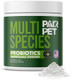 Pair Pet Probiotics For Dogs Cats Horses Goats Cows & Pigs Multi Species Dispersible Powder Supplements For Digestive Health Cat & Dog Probiotics Vet Approved & Made In Usa 10 Oz Pair Pet