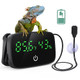 Paizoo Reptile Thermometer Hygrometer Led Digital Terrarium Thermometer And Humidity Gauge Snake Tank Accessories With Usb Charging For Bearded Dragon Tortoise Reptile Tank (Include 31.5'' Cable)