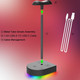 RGB Headphone Stand with USB Charging Port or Hub, Desk Gaming Headset Holder, Durable Hanger Rack Suitable for Desktop Table, Game,Earphone, PC, Gamer Accessories (Black) RGB Headphone Stand with USB Charging Port or Hub, Desk Gaming Headset Holder, Durable Hanger Rack Suitable for Desktop Table, Game,Earphone, PC, Gamer Accessories (Black)