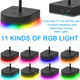RGB Headphone Stand with USB Charging Port or Hub, Desk Gaming Headset Holder, Durable Hanger Rack Suitable for Desktop Table, Game,Earphone, PC, Gamer Accessories (Black) RGB Headphone Stand with USB Charging Port or Hub, Desk Gaming Headset Holder, Durable Hanger Rack Suitable for Desktop Table, Game,Earphone, PC, Gamer Accessories (Black)