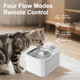 Pawgalaxy Wifi Cat Water Fountain With App Control 4L/135Oz Cordless Stainless Steel Pet Fountain With 3 Washable Filters 4 Modes & Motion Sensor Ultra-Quiet Bpa- Indoor Dog And Cat Dispenser