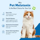 Pet Wellbeing Pet Melatonin For Cats - Vet-Formulated Holistic Feline Sleep Support - Healthy Sleep Patterns Circadian Rhythm Balance - Cat-Safe Liquid Melatonin Supplement 2 Oz (59Ml)