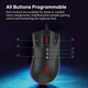 Bloody ES9Pro FPS RGB Gaming Mouse, PMW3389 Chip, 16000 CPI, 2000Hz Report Rate, 400IPS, 4M Onboard Memory, Fully Programmable with Advanced Preset Macros