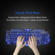 Gaming Keyboard and Mouse,USB Wired Backlit Gaming Mouse and Keyboard Combo,Letters Glow, 3 Color Crack Backlit,Illumination Keyboard and Mouse Set for Game and Work Gaming Keyboard and Mouse,USB Wired Backlit Gaming Mouse and Keyboard Combo,Letters Glow, 3 Color Crack Backlit,Illumination Keyboard and Mouse Set for Game and Work