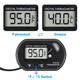 Shutao 5Pcs Digital Aquarium Thermometer With Water-Resistant Sensor Probe And Suction Cup - Fahrenheit/Celsius (/) Lcd Display