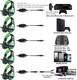Gaming Headset for PS4, Xbox One, PC, PS5, Laptop, Mac, Nintendo Switch, 3.5MM Noise Cancelling Over Ear Headphones with Mic, Bass Surround, Soft Memory Earmuffs (New Blue)