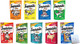Temptations Cat Treats Temptations Huge Variety Pack All 9 Flavors: Chicken Medley Turkey Tuna Catnip Fever Beef Surfer Cookout 1 Pet Paws Notepad (9 Bags Total 3 Ounces Each) 10 Piece Set