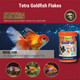 Tetra Goldfish Flakes Nutritionally Balanced Diet For Aquarium Fish Vitamin C Enriched Flakes 2.2 Lbs