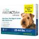 Tevrapet Firstact Plus Flea Treatment For Dogs Medium Dogs 23-44 Lbs 3 Doses Same Active Ingredients As Frontline Plus Flea And Tick Prevention For Dogs