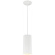 Access Lighting 29001-MWH-C Pilson Pendant 1-Light 60 Watts Matte White