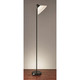 Adesso Home 3677-01 Transitional One Light Floor Lamp from Swivel Collection in Black Finish Table