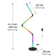 artika Fitch Smart LED Floor Lamp 4 RGB Modules 1000 Lumens Music Sync 24W Multicoloured