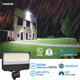 LEONLITE 3CCT 100W Knuckle Mount LED Flood Light Adjustable, 13,000LM Outdoor Security Lights, 120-277V, LED Barn Light, Dimmable Wall Mount Flood Lights for Yard, 3000K 4000K 5000K, IP65, UL Listed