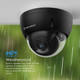 Amcrest 5MP POE Camera, Outdoor Vandal Dome Security POE IP Camera, 5-Megapixel, 98ft NightVision, 2.8mm Lens, IP67, IK10 Resistance, MicroSD 256GB (Sold Separately), Cloud, NVR (IP5M-D1188EB-28MM) Amcrest 5MP POE Camera, Outdoor Vandal Dome Security POE IP Camera, 5-Megapixel, 98ft NightVision, 2.8mm Lens, IP67, IK10 Resistance, MicroSD 256GB (Sold Separately), Cloud, NVR (IP5M-D1188EB-28MM)