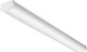 Lithonia Lighting 4 Foot LED Light Fixture Low-Profile LED Wraparound Flush Mount Ceiling Light 4000K Cool White 120V 48-Inch (FMLWL 48 840)