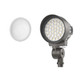 Lithonia Lighting 36-in-1 OLB LED Floodlight Outdoor Light Fixture Waterproof LED Outdoor Lights Adjustable Brightness Warm/Cool/Daylight Options Switchable Beam Spread Dusk to Dawn Sensor