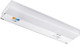 Maxxima 24 in. Hardwired LED Under Cabinet Light - 950 Lumens, 5 CCT, Color Temperature Slide Control, 2700K/3000K/3500K/4000K/5000K, Kitchen and Indoor Lighting Fixture, White, On/Off Switch, ETL