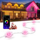 Nexillumi 400ft Permanent Outdoor Lights for House   Smart RGB Christmas Lights Outdoor with APP Remote Control IP67 Waterproof Eternity Eaves Lighting for Christmas Decorations