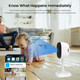 Indoor Camera for Home Security, 1080p Pet Cameras with Night Vision, Motion Detection, Privacy Mode, 2-Way Audio, Compatible with Alexa/Google Assistant, 2.4GHz WiFi, 2 Pack Indoor Camera for Home Security, 1080p Pet Cameras with Night Vision, Motion Detection, Privacy Mode, 2-Way Audio, Compatible with Alexa/Google Assistant, 2.4GHz WiFi, 2 Pack