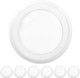 Sunco Lighting Sunco 6 Pack LED Disc Lights Ceiling 6 Inch, Flush Mount Disk Light, Recessed Can Lighting, 1050 LM, 15W (75W Equivalent), 6000K Daylight Deluxe, Dimmable, Damp Rated ETL
