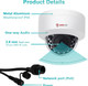 Anpviz 5MP PoE IP Dome Camera with Audio/Microphone IP Security Camera Outdoor Night Vision 98ft Waterproof IP66 Indoor Wide Angle 2.8mm 24/7 Recording Motion Detection Alert NDAA Compliant (U Series) Anpviz 5MP PoE IP Dome Camera with Audio/Microphone IP Security Camera Outdoor Night Vision 98ft Waterproof IP66 Indoor Wide Angle 2.8mm 24/7 Recording Motion Detection Alert NDAA Compliant (U Series)