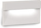 WAC Lighting WAC Landscape Lighting, LEDme 120V LED Horizontal Ledge Indoor and Outdoor Step and Wall Light 3000K Built-in LED in White