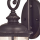 Westinghouse 6230600  Haven One-Light Exterior Wall Lantern on Steel with Clear Seeded Glass BlackOil Rubbed Bronze Finish (1 Pack)