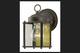 Westinghouse Clear 6693500 One-Light Exterior Wall Lantern Sienna Finish on Steel Glass Panels No Size