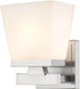 Z-Lite 1937-1S-MB Astor Wall Sconce 1-Light 60 Watts Matte Black