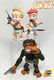 Boss Fight Studio Sam & Max: Rubber Pants Commandos Deluxe Action Figure Set, Multicolor