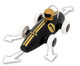 BRIO Black & Gold Remote Control Race Car for Toddlers 24 Months and Up