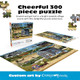 Buffalo Games - Charles Wysocki - The Whippersnappers of Cape Cod - 300 Piece Jigsaw Puzzle for Adults - Challenging Puzzle Perfect for Game Nights - Finished Size is 21.25 x 15.00