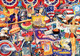 Buffalo Games - Kate Ward Thacker - All American Collage - 500 Piece Jigsaw Puzzle Colorful Puzzle for Adults “ Precision-Cut Pieces, Beautiful Artwork, and Hours of Relaxing Fun