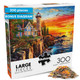 Buffalo Games - Rocky Cliff Lighthouse - Dominic Davison - 300 Piece Jigsaw Puzzle for Adults, Large Oversized Pieces, Scenic Coastal Puzzle, Challenging and Relaxing, Finished Size 21.25 x 15.00