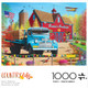 Buffalo Games - Rene's Produce - Mike Bennet - Country Life -1000 Piece Jigsaw Puzzle - Colorful, Fall Puzzles for Adults “ Precision-Cut Pieces, Autumn Artwork, Relaxing, Seasonal Fun‹