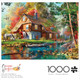 Buffalo Games “ Dominic Davison - Autumn Windmill - 1000 Piece Fall Jigsaw Puzzle - Festive Puzzle for Adults “ Precision-Cut Pieces, Halloween Artwork and Hours of Relaxing Fun