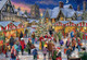 Buffalo Games “ Winter Village Festival - 2000 Piece Jigsaw Puzzle ‹- Colorful, Christmas Puzzles for Adults “ Precision-Cut Pieces, Festive Artwork, and Hours of Winter Fun