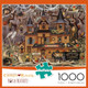 Buffalo Games - Charles Wysocki - Trick or Treat Hotel - 1000 Piece Halloween Puzzle - Colorful and High-Quality Fall Puzzles for Adults “ Spooky Autumn Artwork, and Hours of Relaxing Seasonal Fun