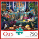 Buffalo Games - Brigid Ashwood - Quarantine Cats - 750 Piece Jigsaw Puzzle For Adults -Challenging Puzzle Perfect for Game Nights - Finished Size is 24.00 x 18.00
