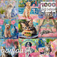Buffalo Games - Bonjour - Sophie Clima - Cats and Dogs Collage - 1000 Piece Jigsaw Puzzle for Adults - Challenging Puzzle Perfect for Game Nights