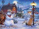 Buffalo Games - Darrell Bush - Country Christmas - 1000 Piece Jigsaw Puzzle For Adults -Challenging Puzzle Perfect for Game Nights - Finished Size is 26.75 x 19.75